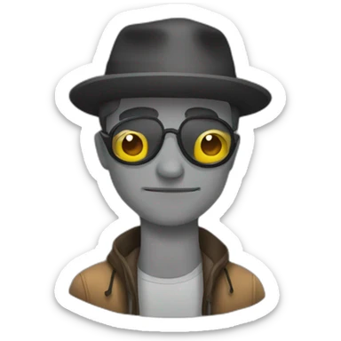 Rober emoji sticker