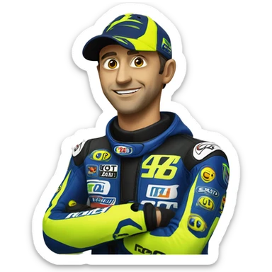 VR 46 sticker