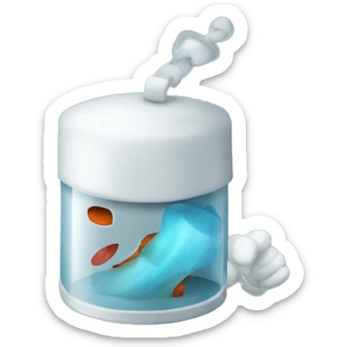 Move slowly in cleanroom sticker