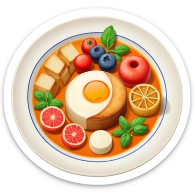 French fine cuisine sticker