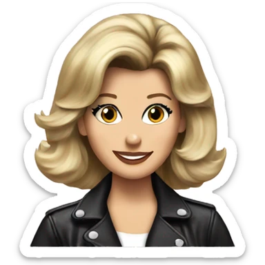 Grease Olivia newton  sticker