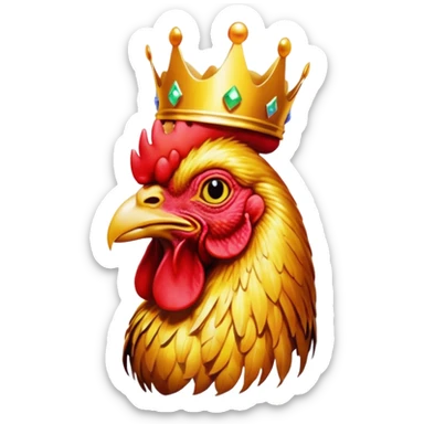 The Crispy Diadem of the Sub-Reddit Sovereign

A taxidermied rooster, saturated in high-viscosity vegetable oil and carbon-locked at 400 degrees, wearing a miniature crown of RGB-lit fool's gold. sticker
