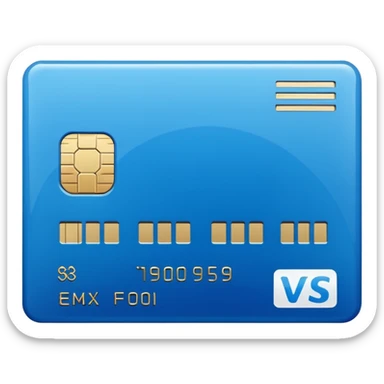 Bank card  sticker