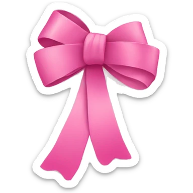 Diary with pink bows on it  sticker