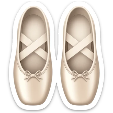 le scarpette da ballo le punte sticker