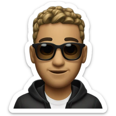 Badbunny Benito reggaeton sticker