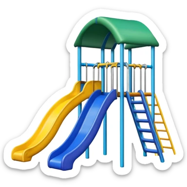 jungle gym sticker