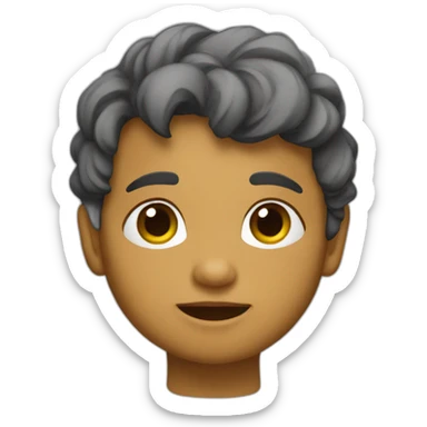 Dos bebes abrazados  sticker