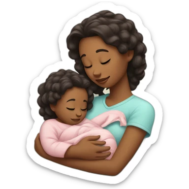 taking care of the baby sticker