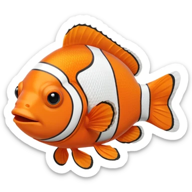 nemo clownfish sticker