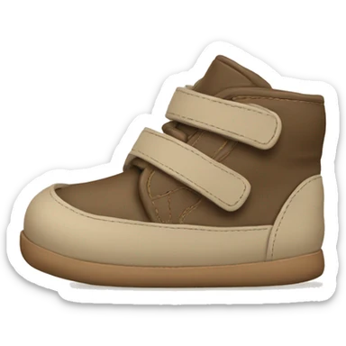 Baby boy shoes sticker
