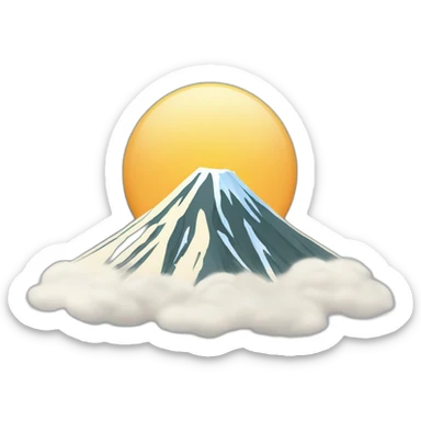 Mont Fujiyama sticker