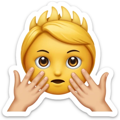 Se frotte les mains avec un regard vicieux sticker