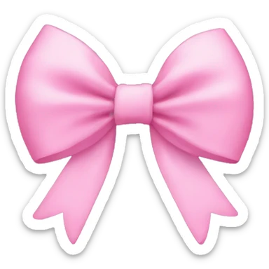 Coquette bow sticker