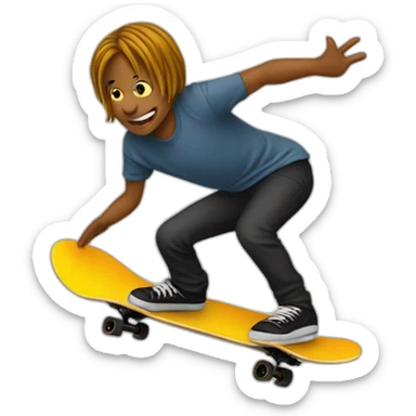 thrasher, skateboard sticker