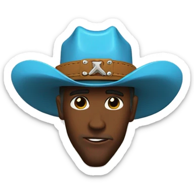 Rodeo belt buckle sticker