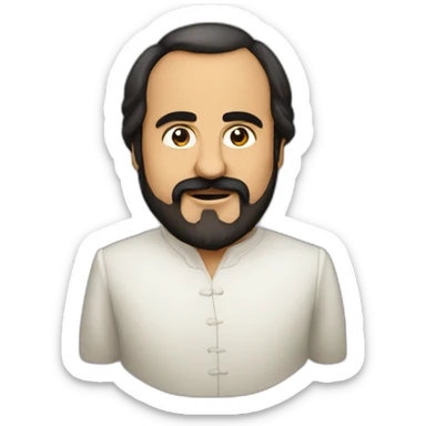 Pavarotti umud Gorji sticker