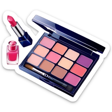 Maquillaje dior sticker