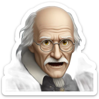 Carl Jung is a vampire with fangs sticker