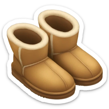 UGG slippers  sticker