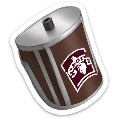 Mississippi State cowbell sticker