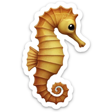 Seahorse sticker