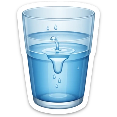 drinking cup sticker