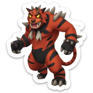 Incineroar sticker