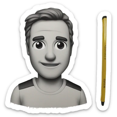 moleskine book sticker