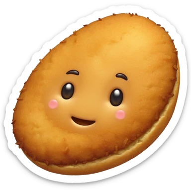 potato croquette sticker