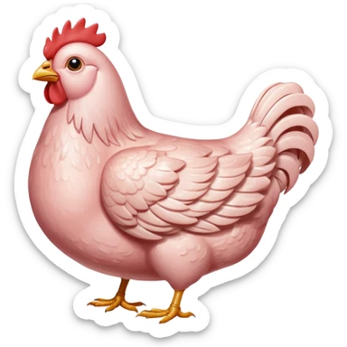 raw chicken sticker
