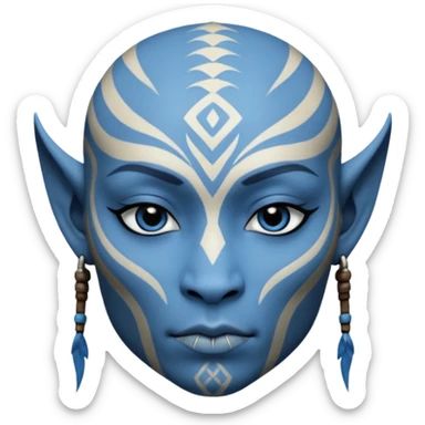 A na'vi (metkayina clan) sticker