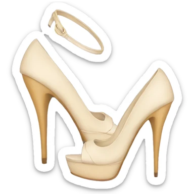 res high heels sticker