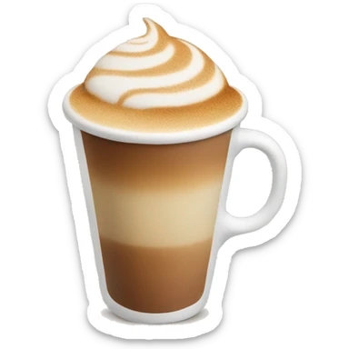 Latte sticker