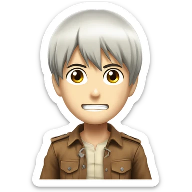 EREN Yeager from attack on titan sticker