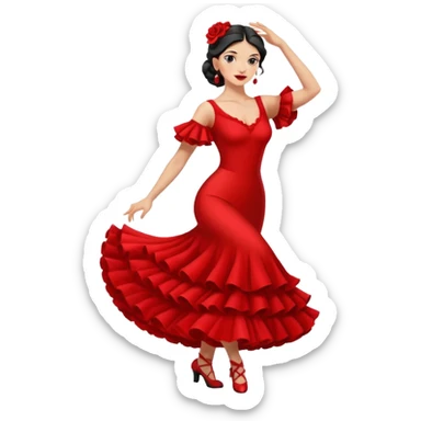 Flamenco sticker