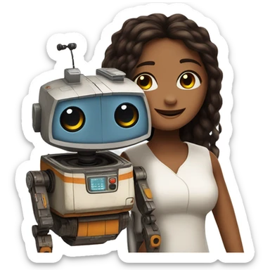 walle and eve sticker