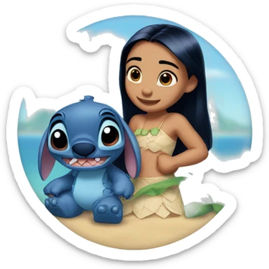 lilo and stitch  sticker