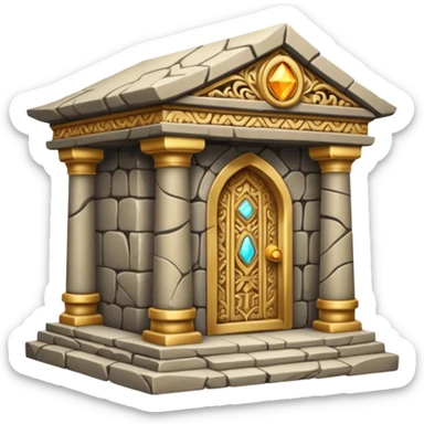 sacred spell chamber sticker