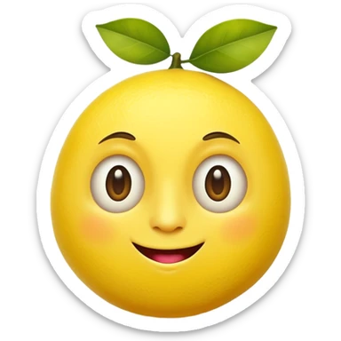 Citron marrant sticker