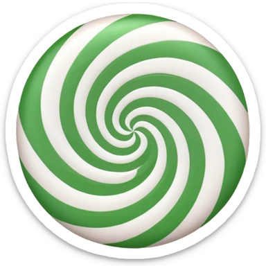 Peppermint emoji Google Noto Color emoji style  sticker