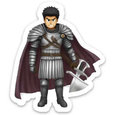 Guts from berserk sticker