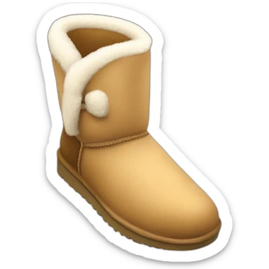 plateau short ugg shoe sticker