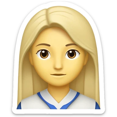 синее анимированное сердечко sticker