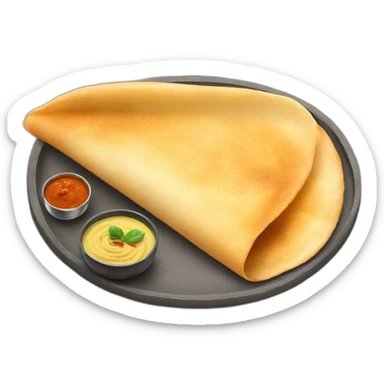 South indian dosa sticker