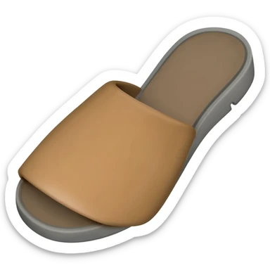 Hand in slipper sticker