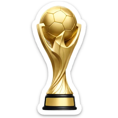 World Cup trophy sticker