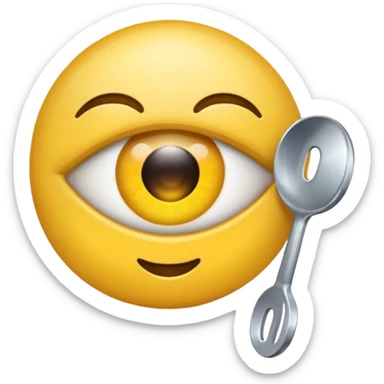 emoji haciendo un guiño con un ojo y sosteniendo dinero sticker