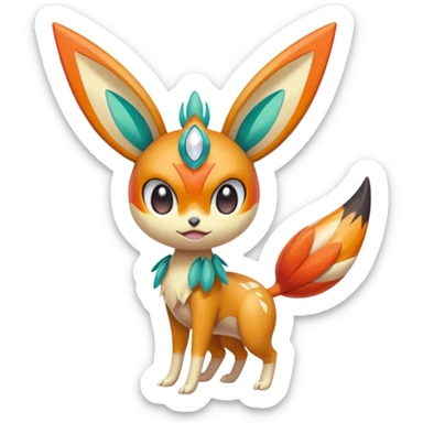 Meloetta-Victini-Pokémon-Fakémon-creature sticker