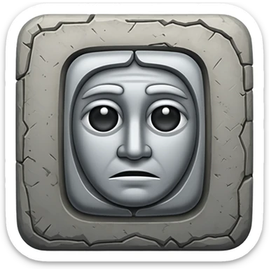 tablets of stone; the ten commandments sticker